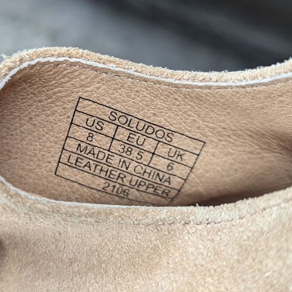 Soludos Savannah Slingback Heeled Mules Tan Women's 8 - Picture 9 of 11